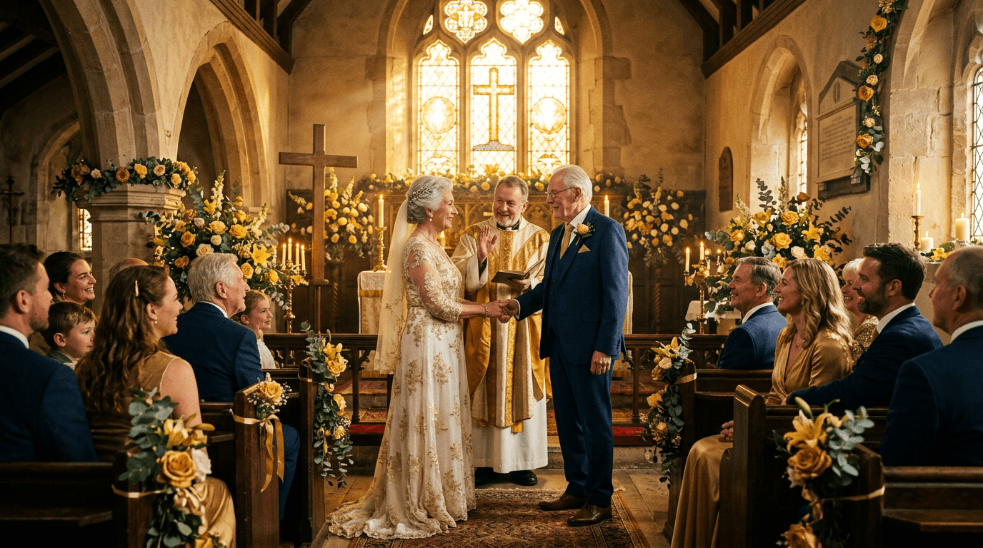 Bräuche zur goldenen Hochzeit: Traditionen & Rituale