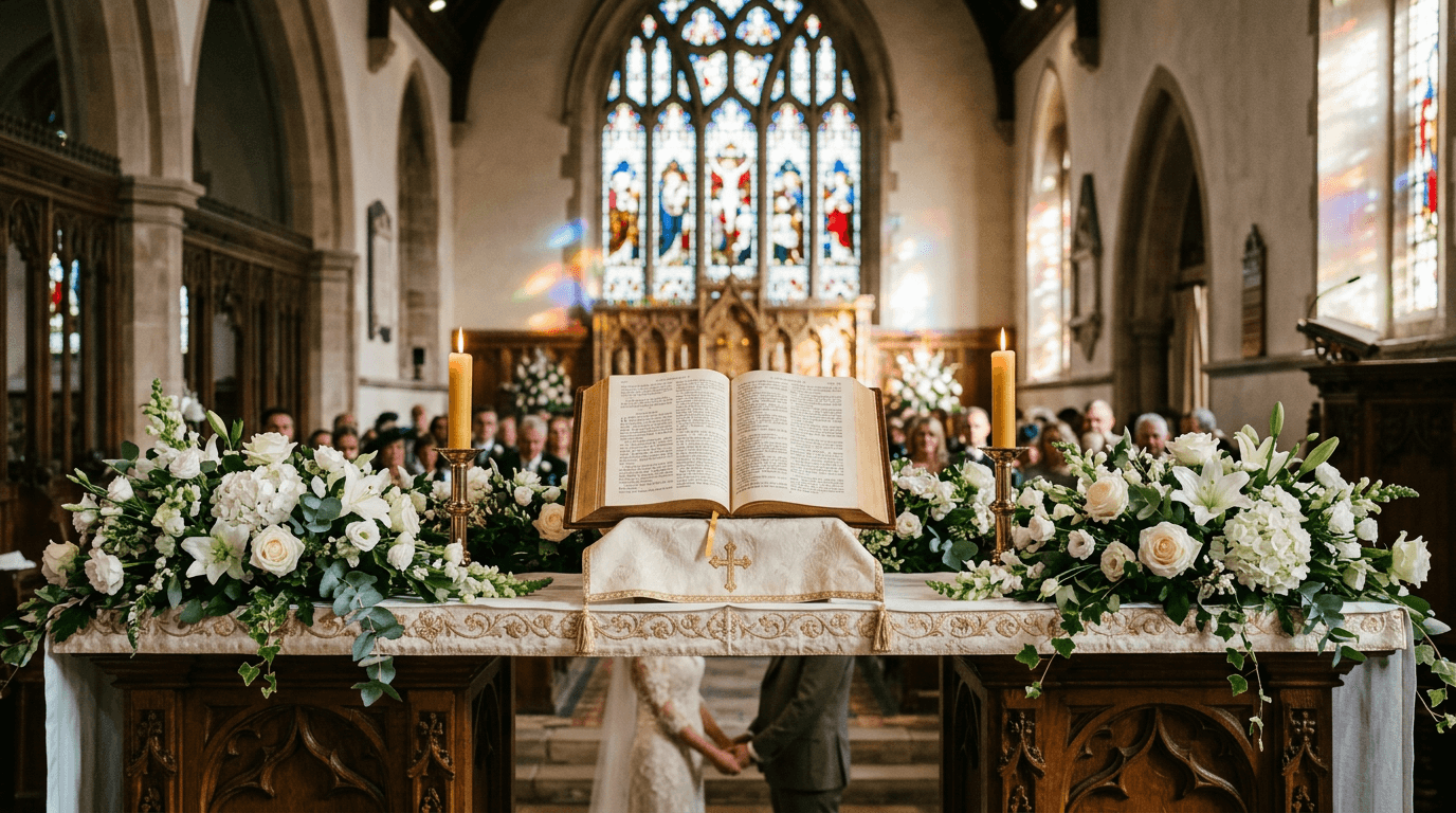 Christliche Segenswünsche zur Hochzeit: Gottes Segen für das Brautpaar