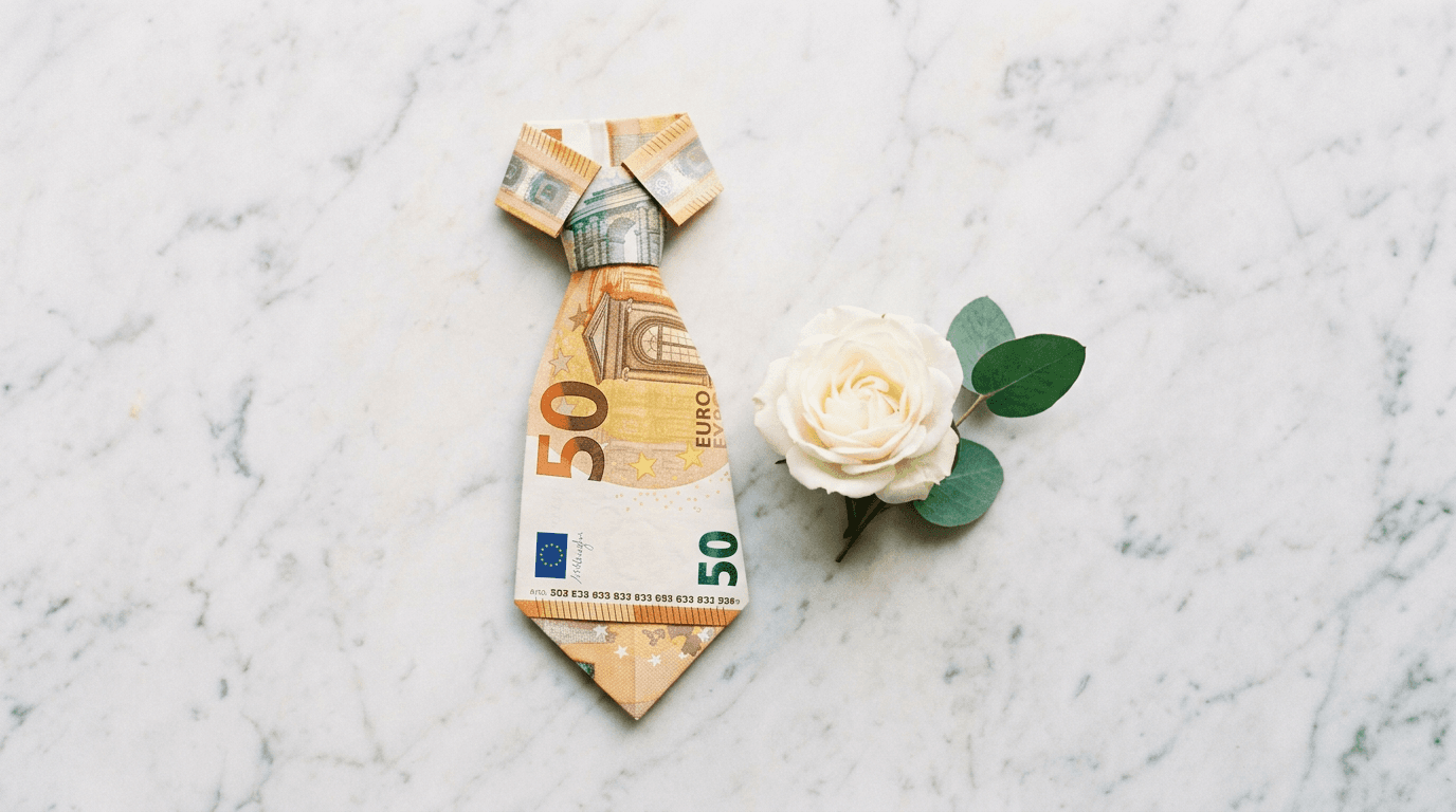 Geldschein Krawatte falten: Anleitung für das witzige Geldgeschenk