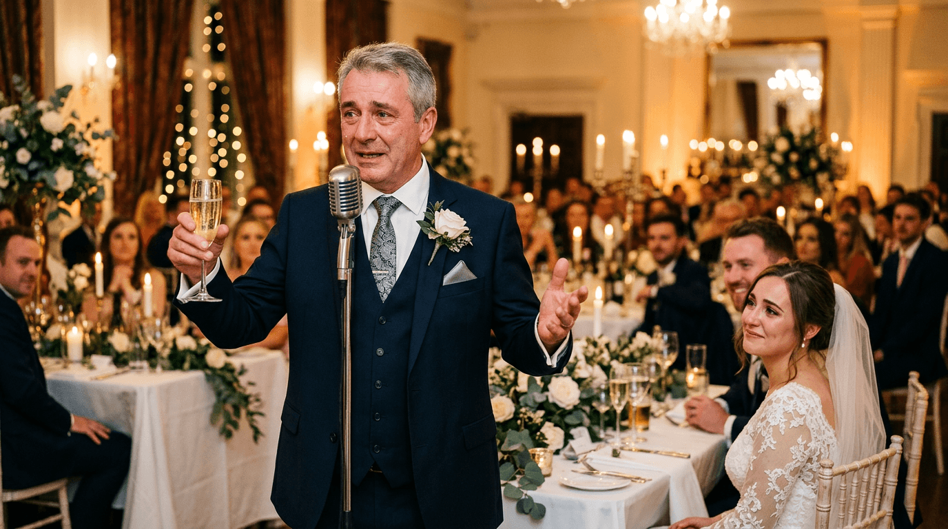 Hochzeitsrede Brautvater: Die emotionalste Rede des Abends