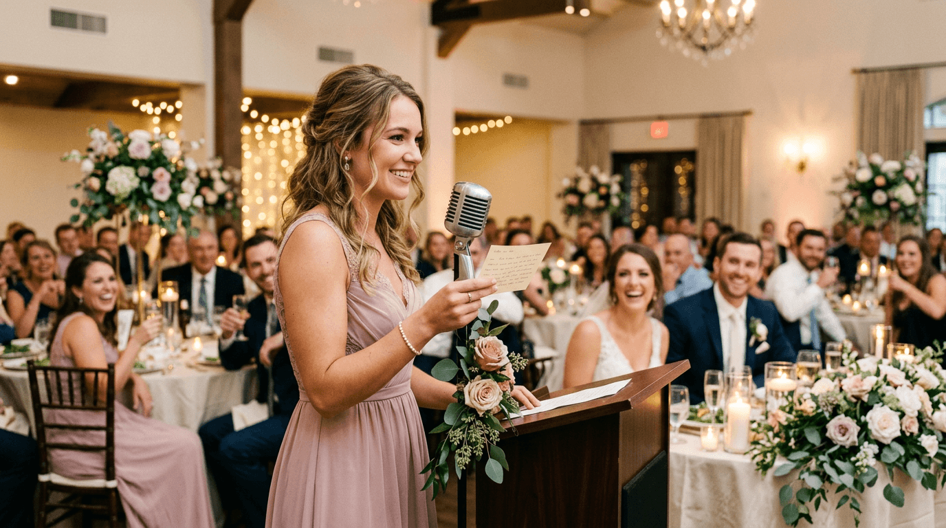 Hochzeitsrede Trauzeugin: Tipps für eine Rede, die in Erinnerung bleibt