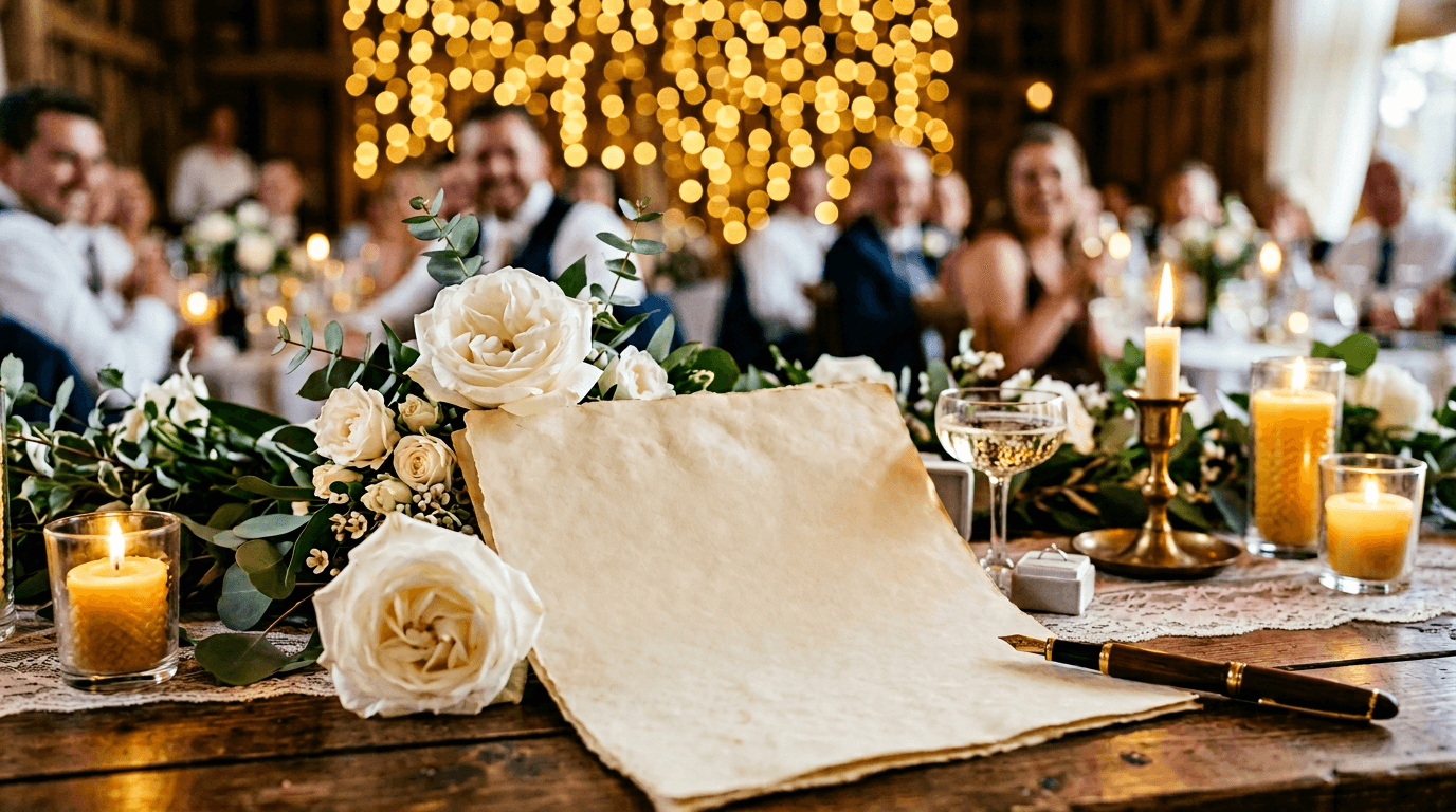 Lustige Hochzeitsgedichte mit Niveau: Humor, der ankommt, ohne peinlich zu werden