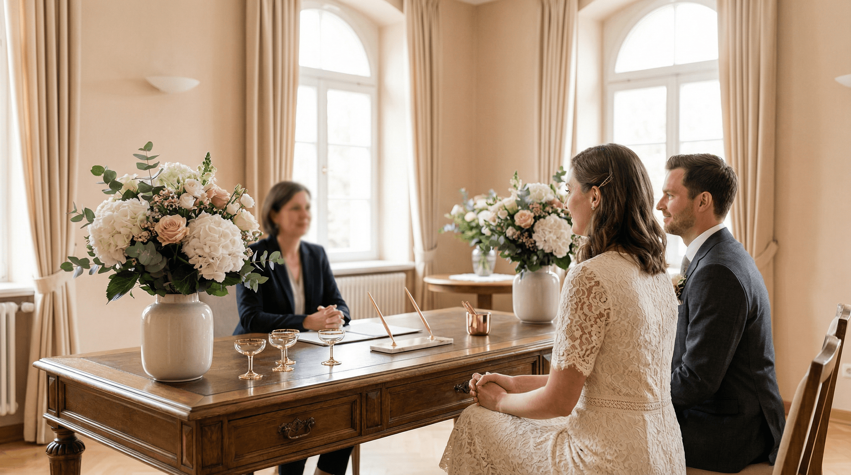 Standesamtliche Trauung: Ablauf, Unterlagen & Tipps